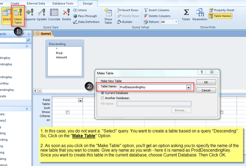 Using MS Access to create a Running Total or a Cumulative Sum – Part 1 of 2