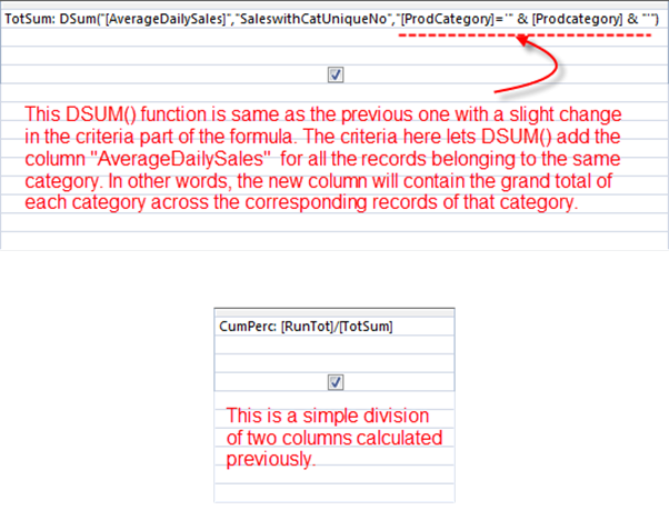 Perform ABC Analysis (Pareto Analysis) using the DSUM () function : [Part 2 of 2]