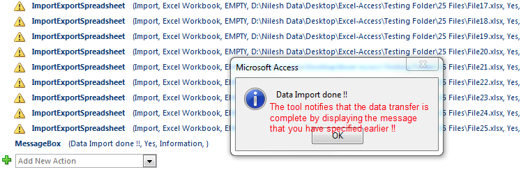 Quick way to Import Multiple Excel Files into MS Access